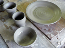 作陶した作品